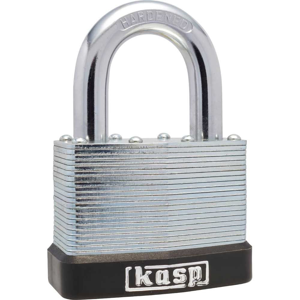 Image of Kasp 130 Series Laminated Steel Padlock 60mm Standard