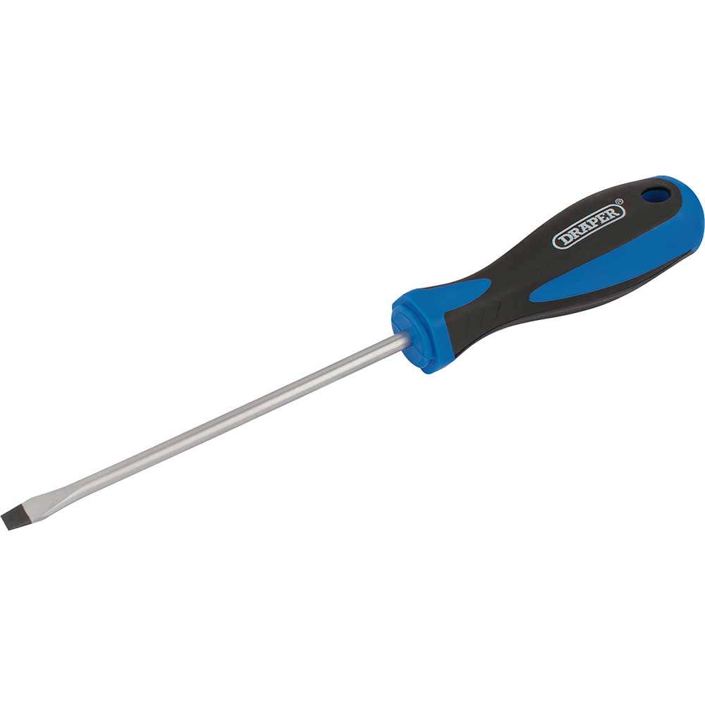Photo of Draper Plain Slotted Engineers Screwdriver 4mm 100mm