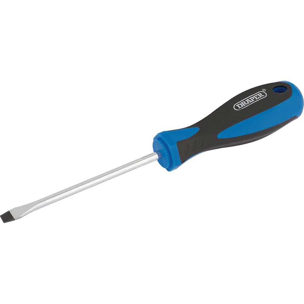 Photo of Draper Plain Slotted Engineers Screwdriver 5mm 100mm