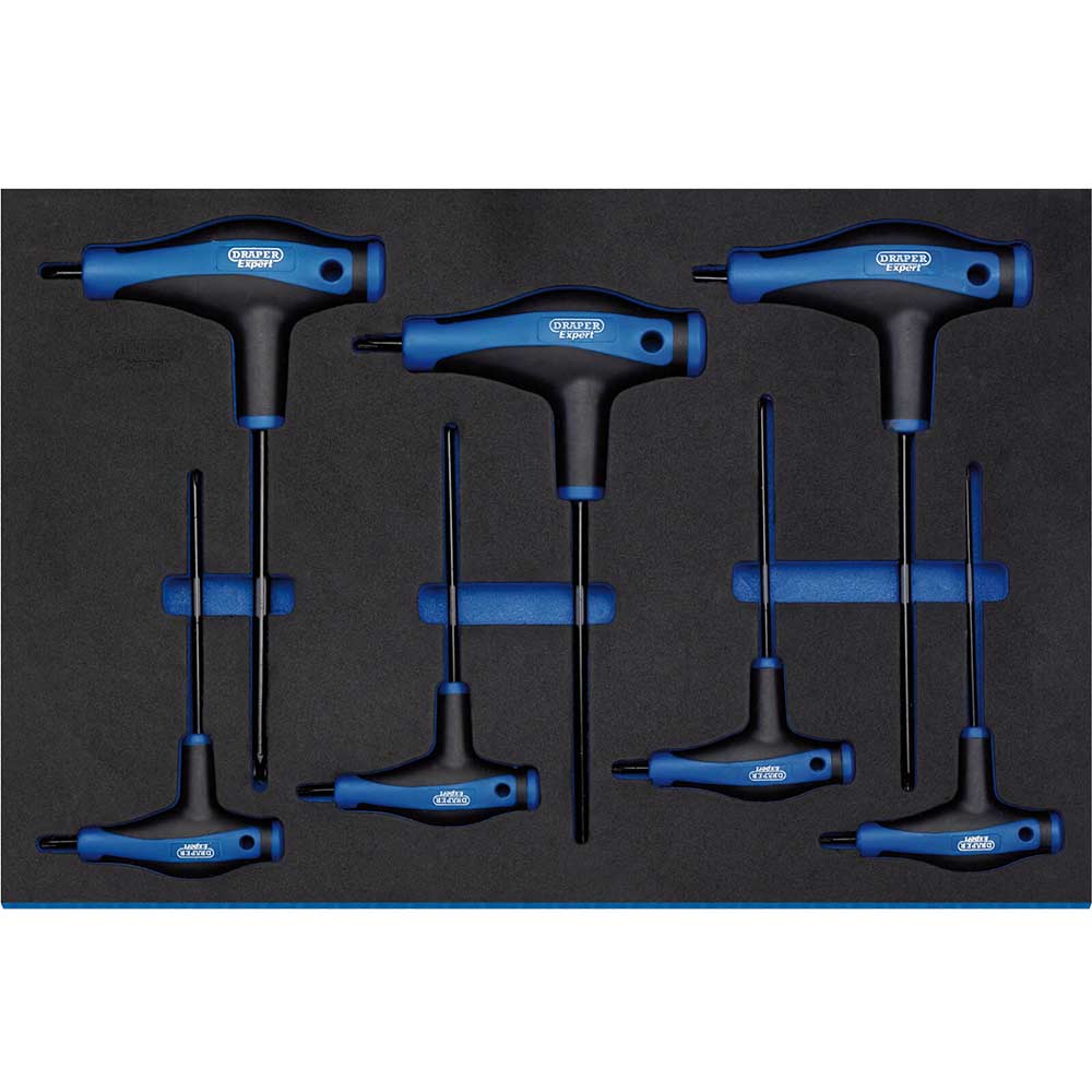 Photo of Draper 7 Piece T Handle Tx-star Key Set In Eva Insert Tray