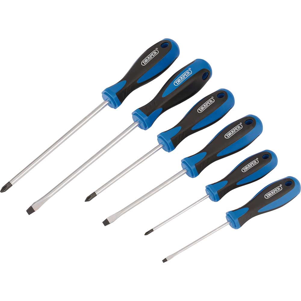 Photo of Draper 6 Piece Soft Grip Screwdriver Set