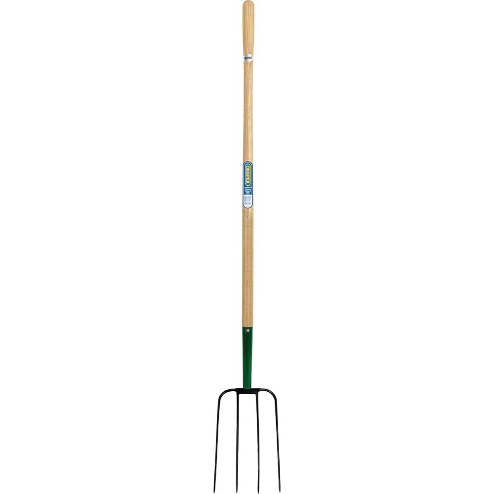 Photo of Draper 4 Prong Manure Fork With Steel Shaft