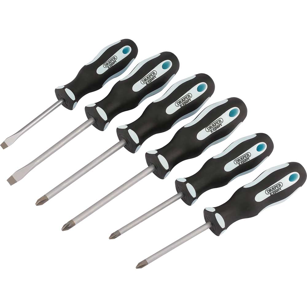 View Draper 6 Piece Soft Grip Screwdriver Set View Draper 6 Piece Soft Grip Screwdriver Set