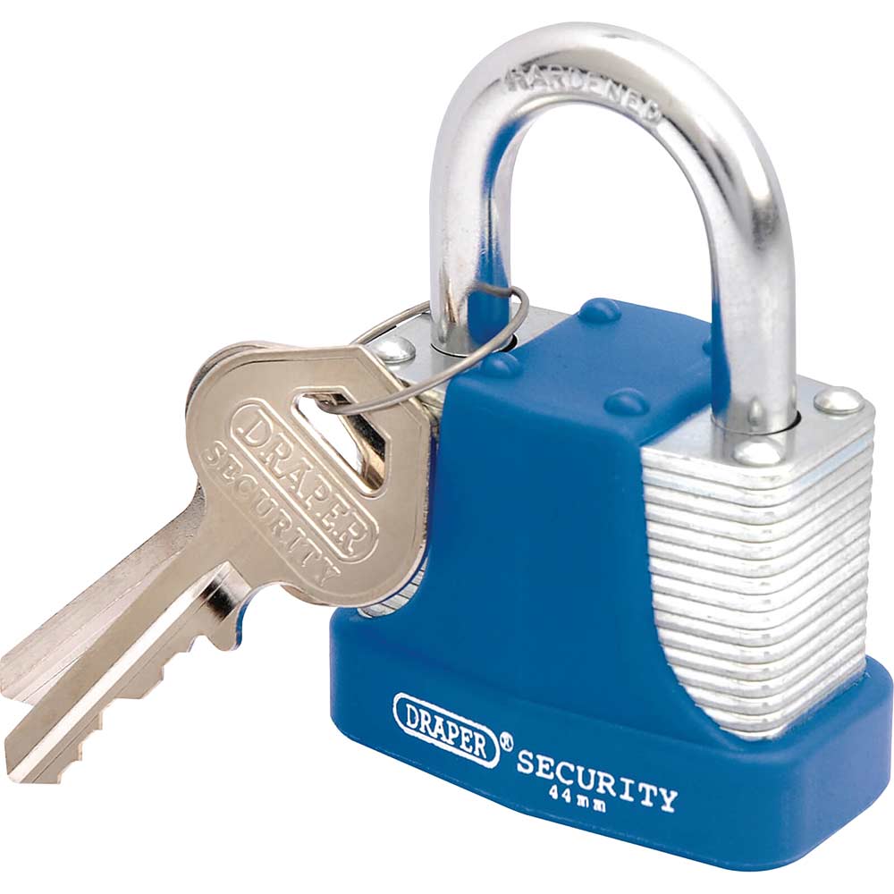 Photo of Draper Laminated Steel Padlock 44mm Standard