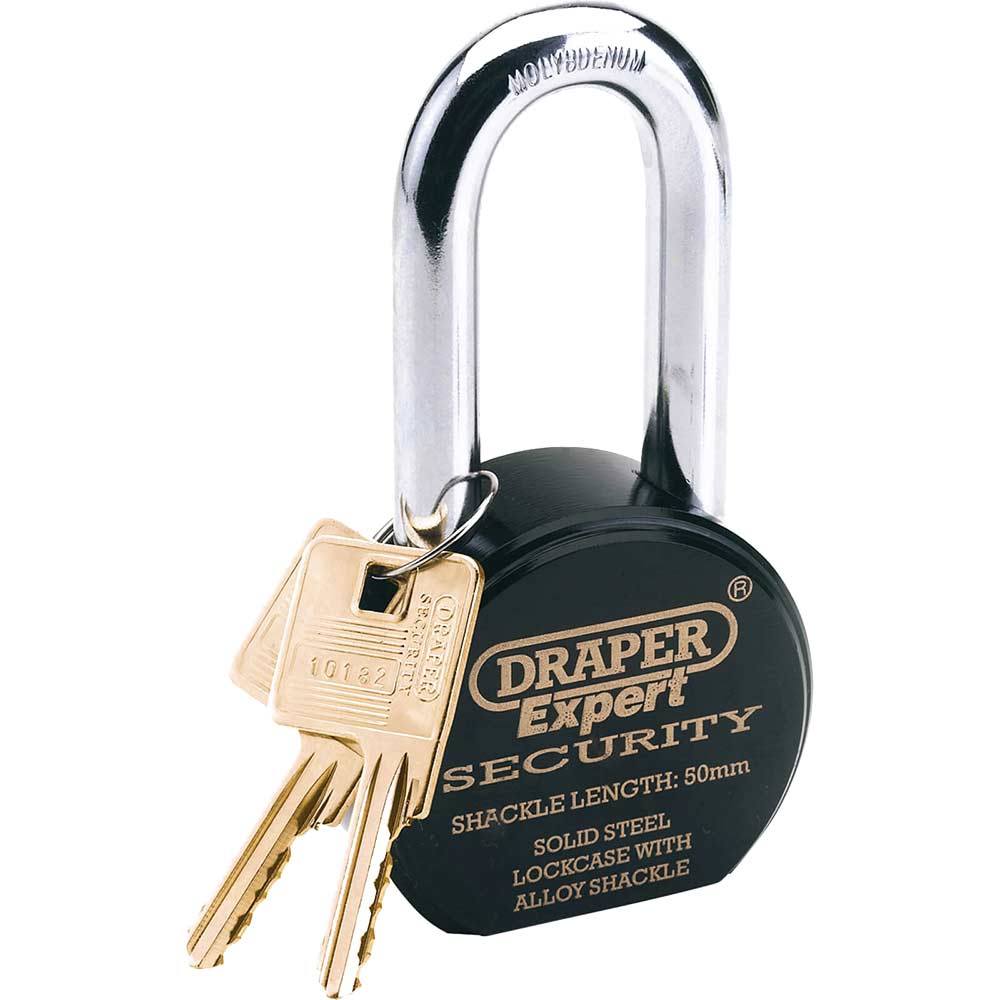 Photo of Draper Expert Heavy Duty Padlock 63mm Long