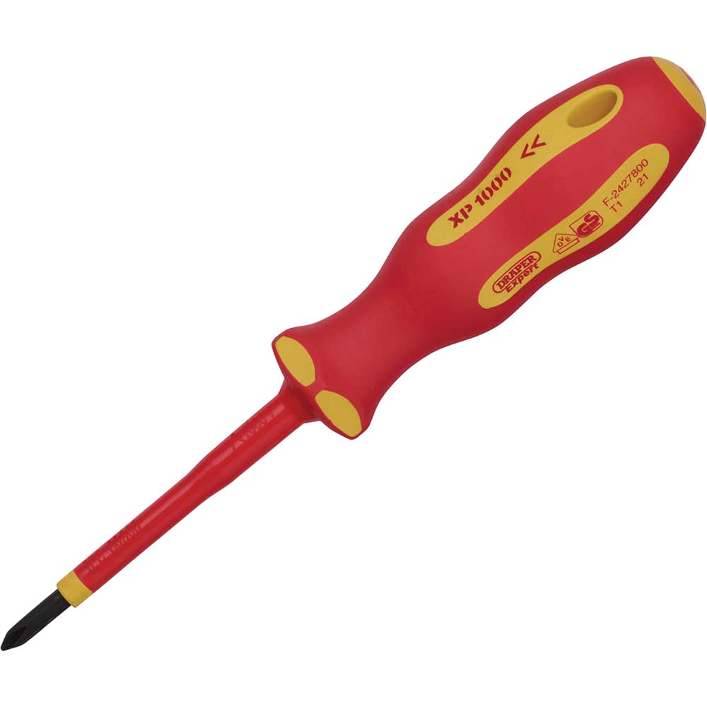 Photo of Draper Expert Ergo Plus Vde Insulated Phillips Screwdriver Ph1 80mm