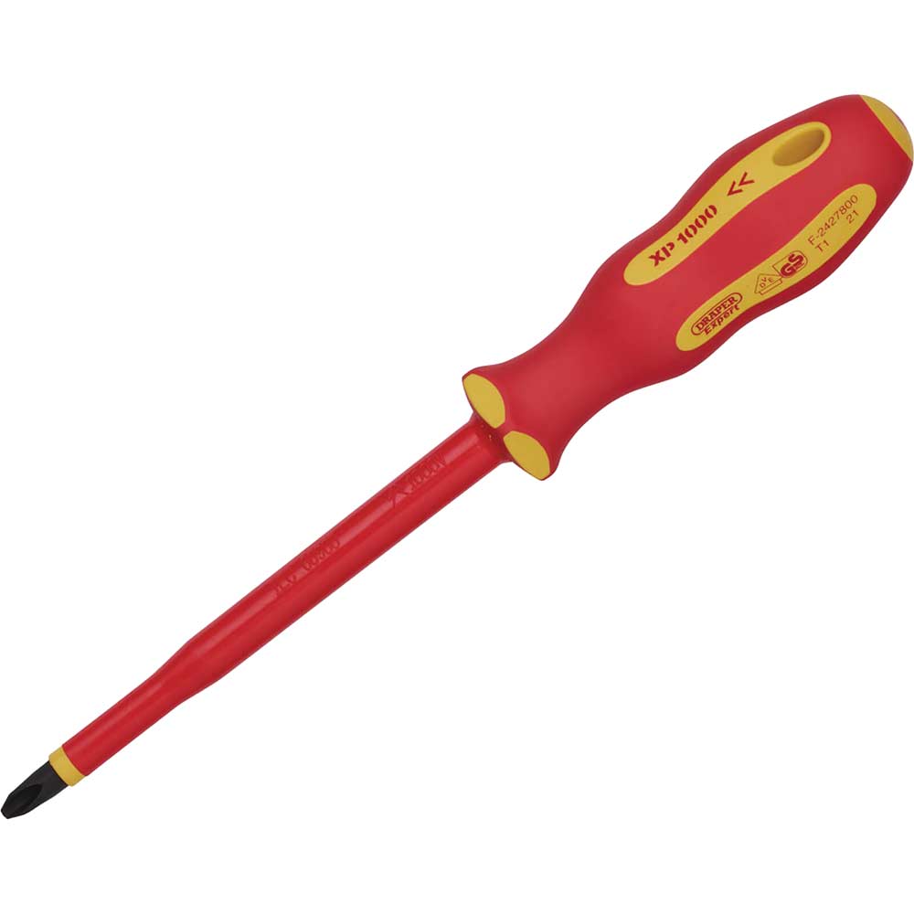 Photo of Draper Expert Ergo Plus Vde Insulated Phillips Screwdriver Ph3 150mm