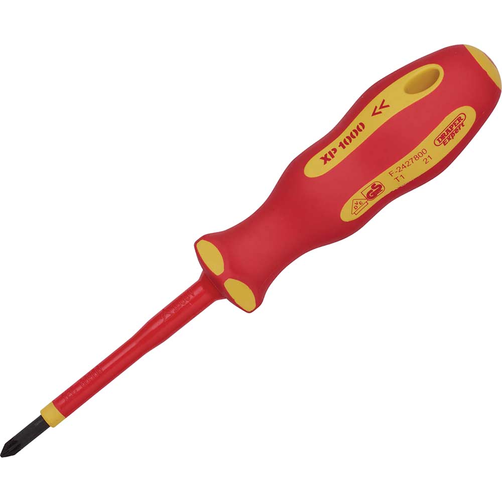 Photo of Draper Expert Ergo Plus Vde Insulated Pozi Screwdriver Pz1 80mm