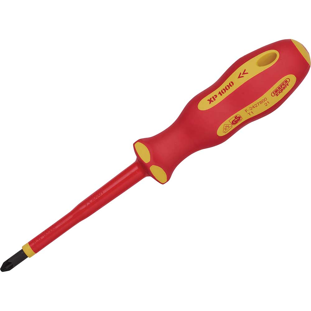Photo of Draper Expert Ergo Plus Vde Insulated Pozi Screwdriver Pz2 100mm