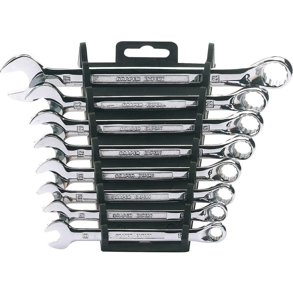 Photo of Draper Expert 8 Piece Hi Torq Combination Spanner Set Metric