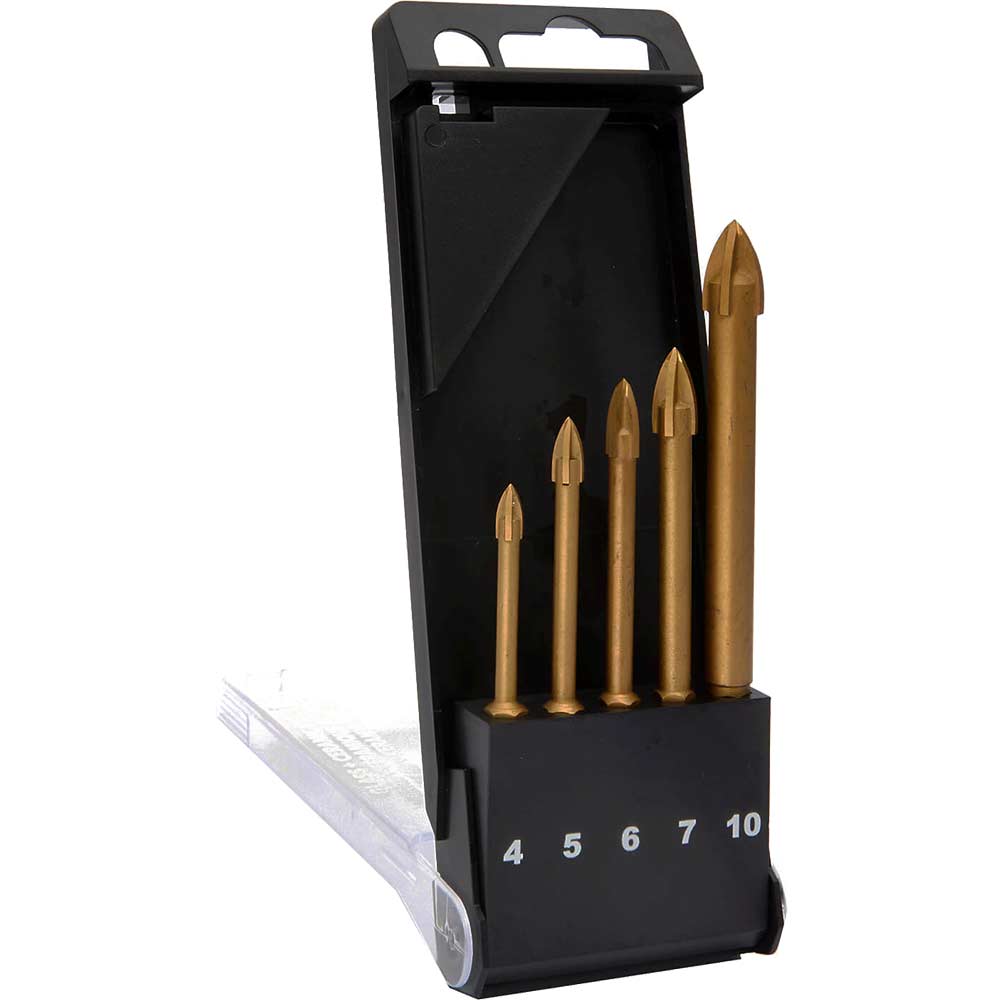 Image of CK 5 Piece Glass and Tile Tct Drill Bit Set