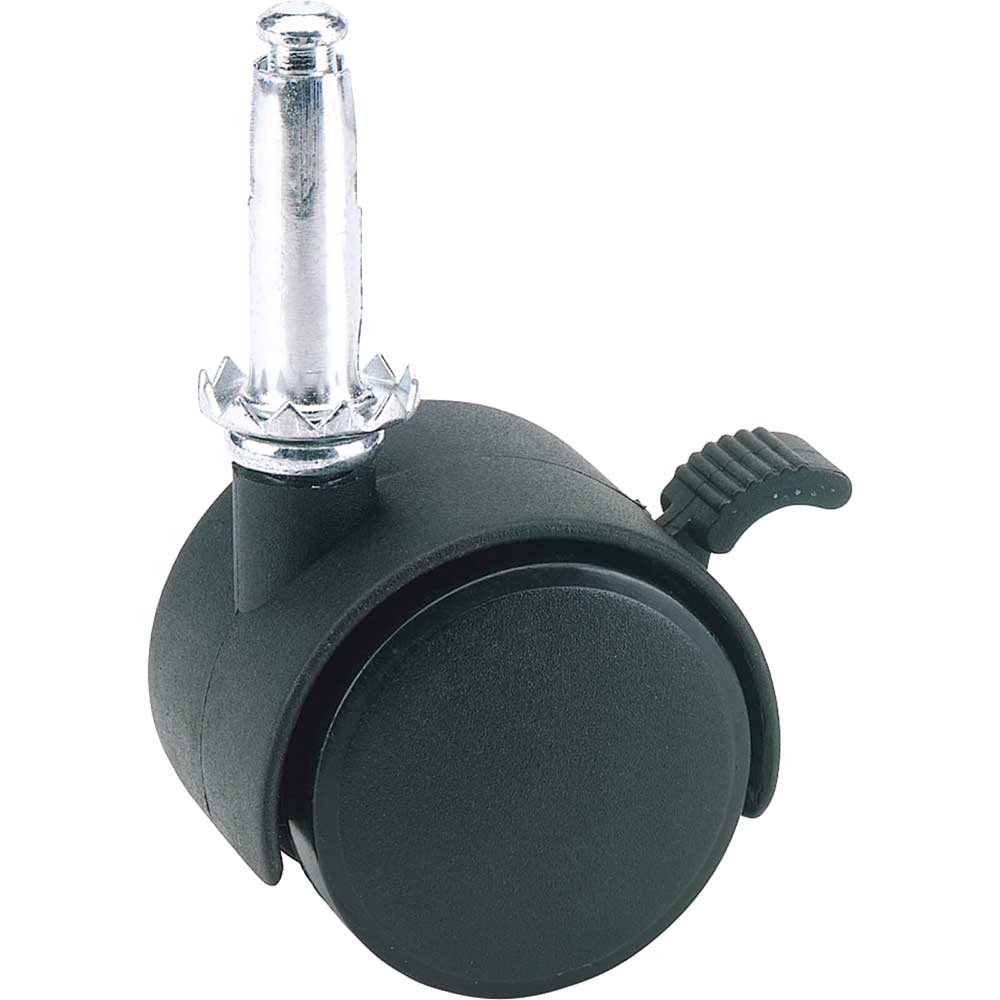 Photo of Draper Nylon Wheeled Castor And Brake 40mm