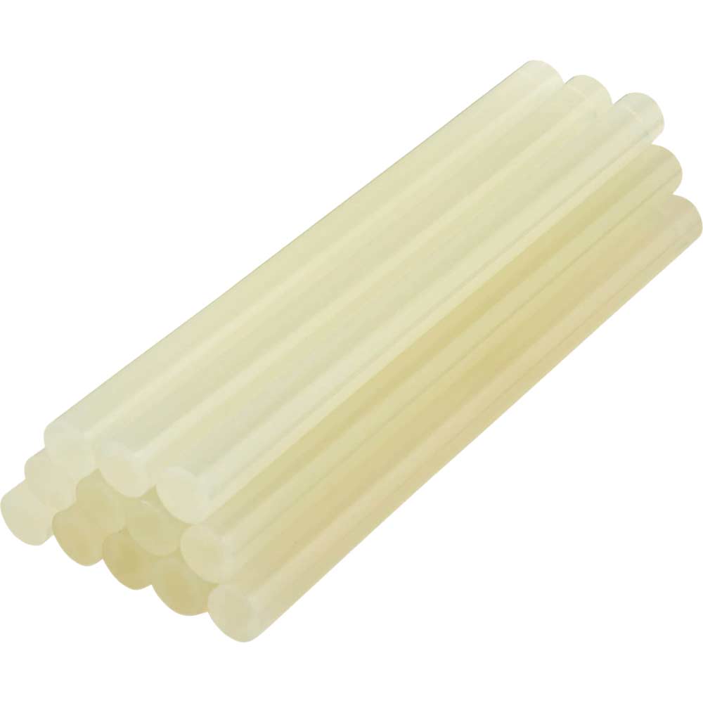 Image of Draper Hot Melt Glue Sticks 11.2mm 100mm Pack of 12