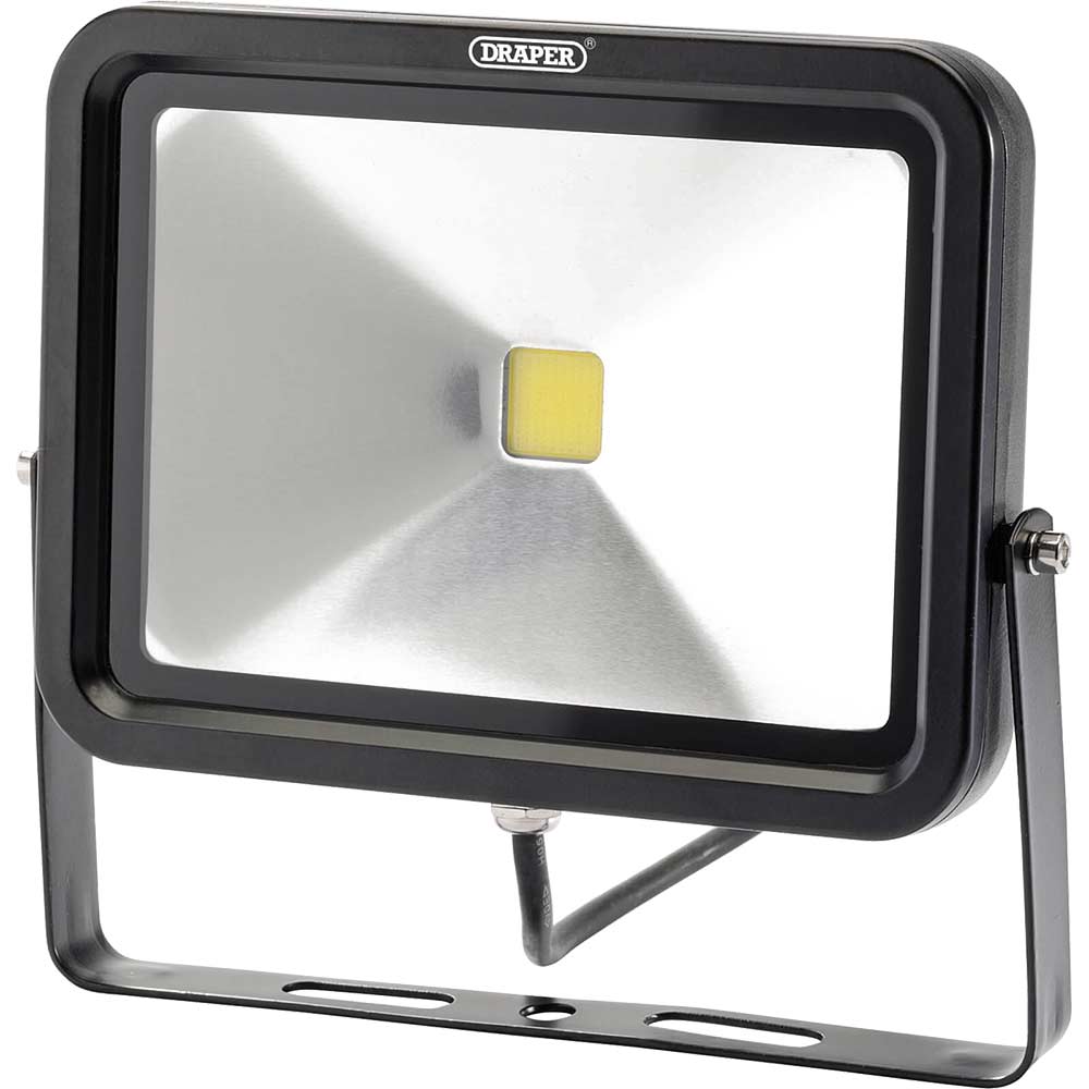 Image of Draper COB LED Slimeline Wall Mounted Floodlight 30 Watts