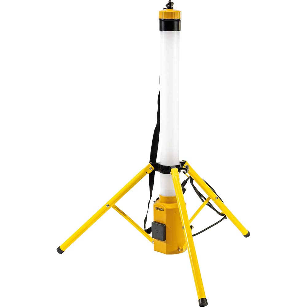 Photo of Draper Smd Led Telescopic Tripod Tube Work Light 240v