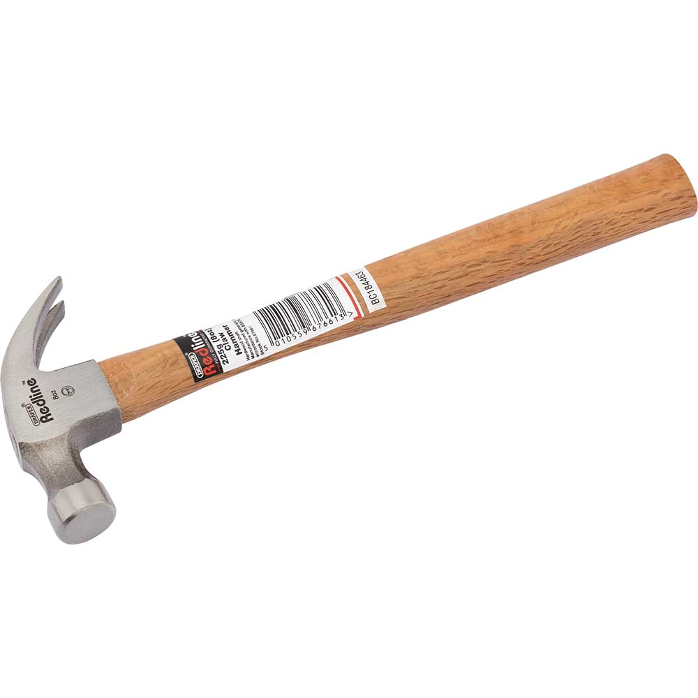 Image of Draper Hardwood Shaft Claw Hammer 225g