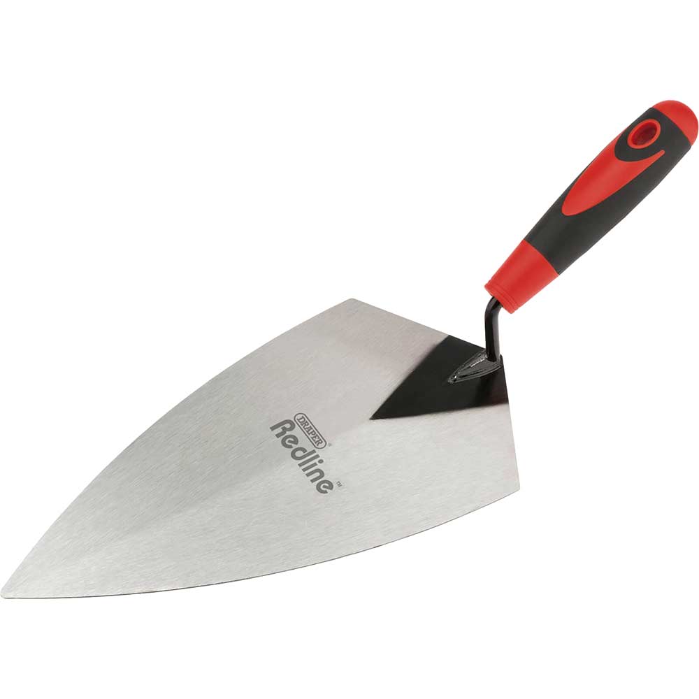 Draper Redline Soft Grip Philadelphia Brick Trowel 11"