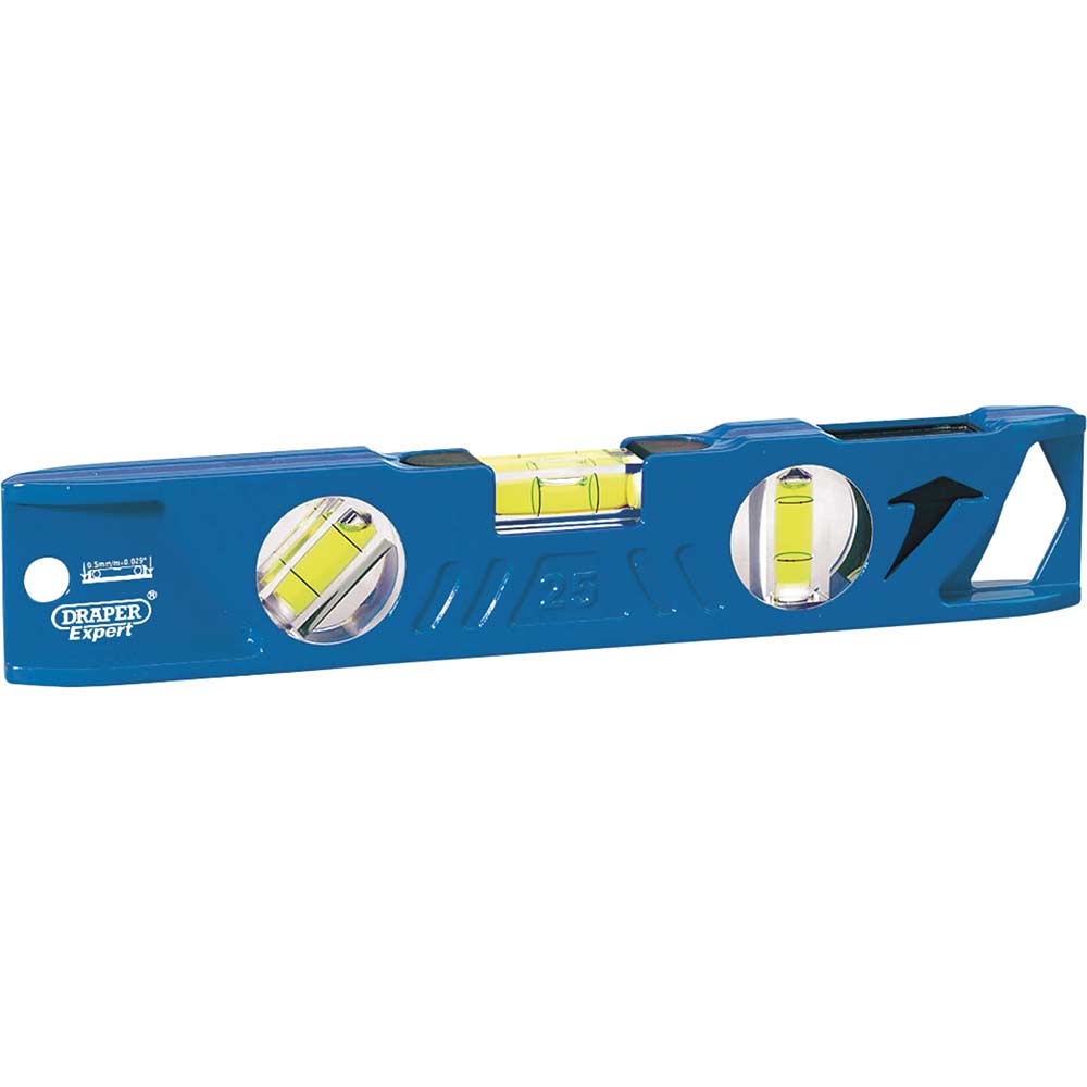 Photo of Draper Expert Magnetic Plumb Site Dual View Boat Spirit Level 10