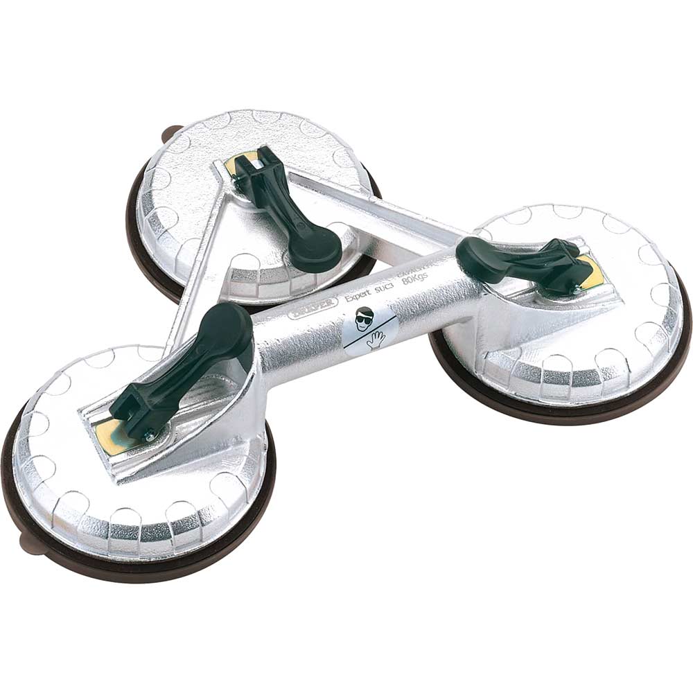 Photo of Draper Expert Heavy Duty Suction Cup Lifter Triple