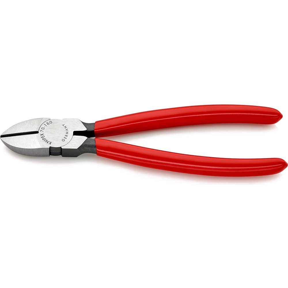 Photo of Knipex 70 01 Diagonal Cutting Pliers 180mm
