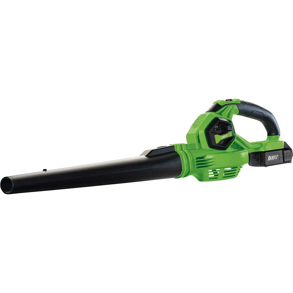 Photo of Draper D20glb 20v Cordless Leaf Blower 1 X 2ah Li-ion Charger