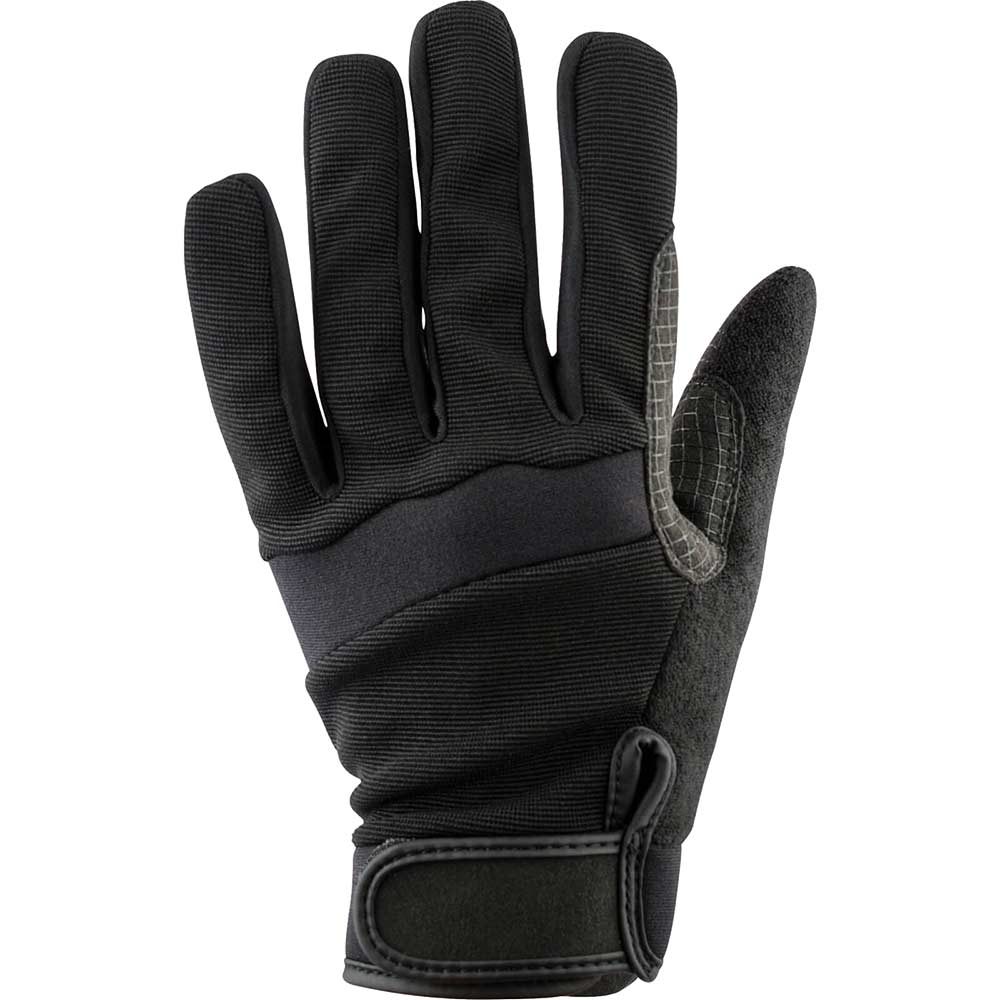Photo of Draper Web Grip Work Gloves Black L