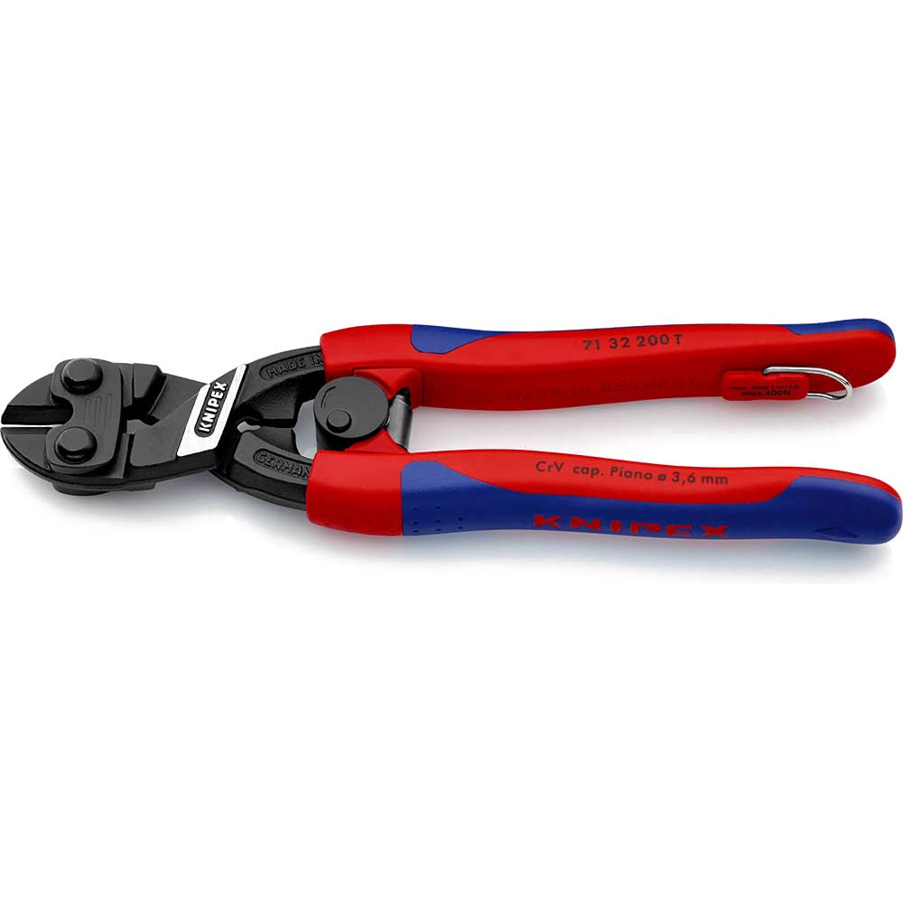 Photo of Knipex 71 32 Cobolt Compact Tethered Bolt Cutter 200mm