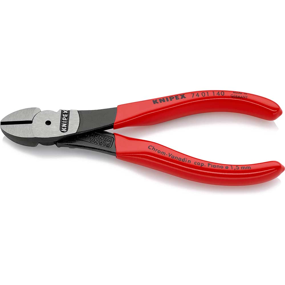 Photo of Knipex 74 01 High Leverage Diagonal Cutting Pliers 140mm