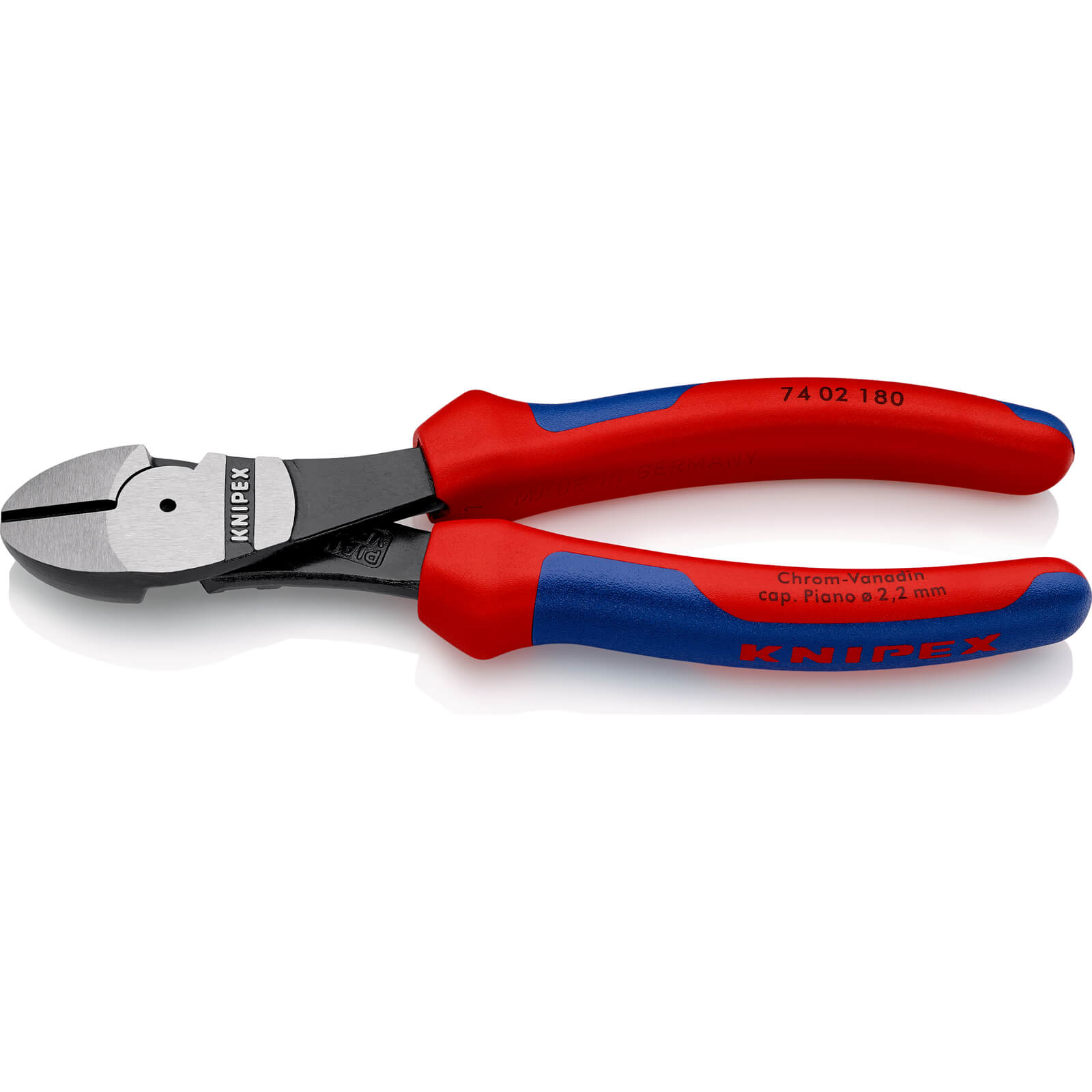Photo of Knipex 74 02 Diagonal Cutting Pliers 180mm