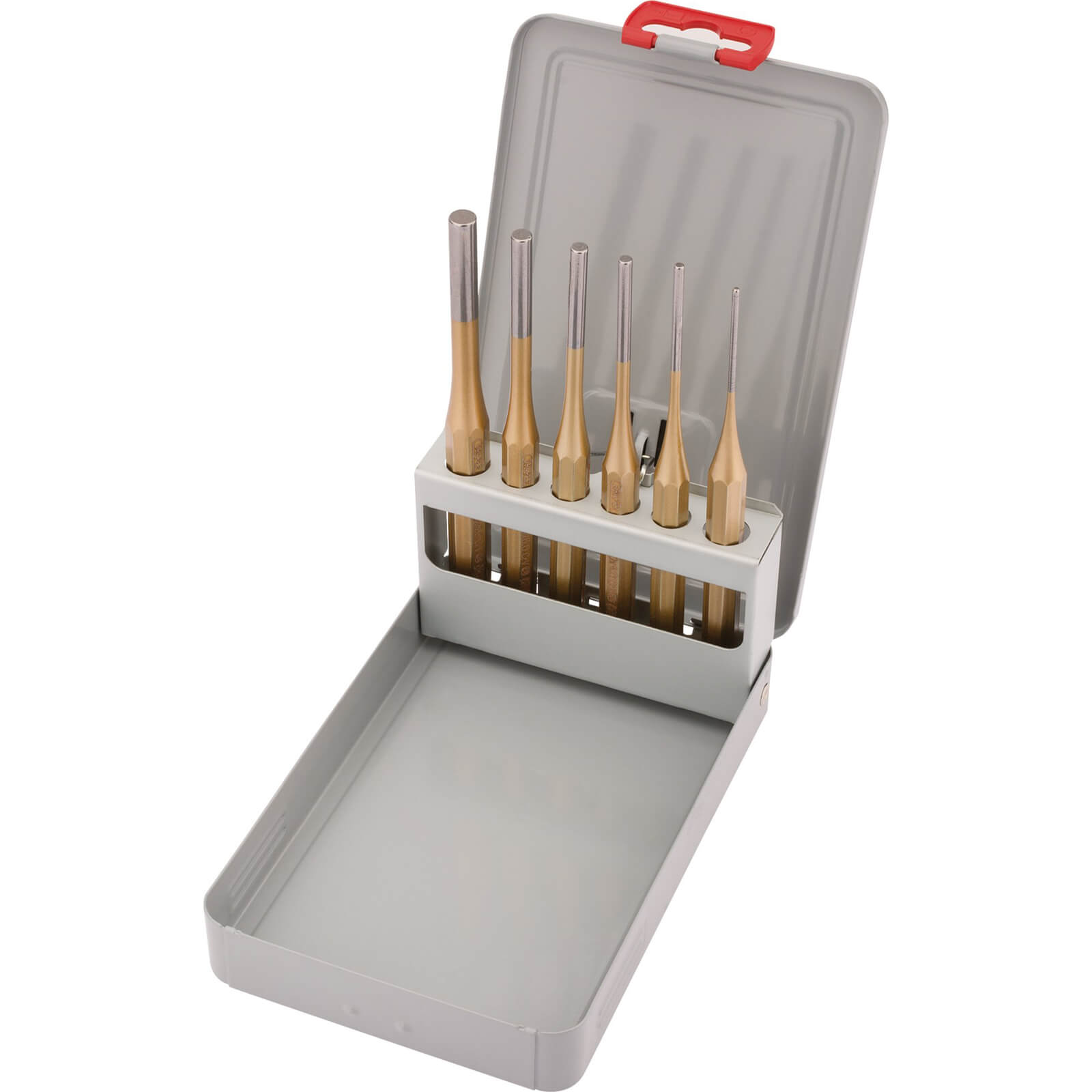 Image of Draper Expert 6 Piece Parallel Pin Punch Set