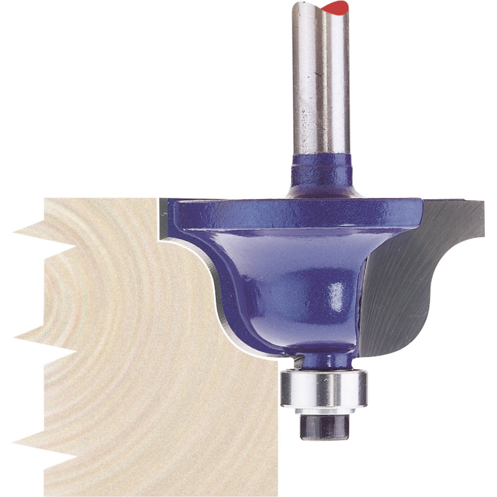 Image of Draper Bearing Guided Roman Ogee Router Cutter 35mm 17mm 1/4"