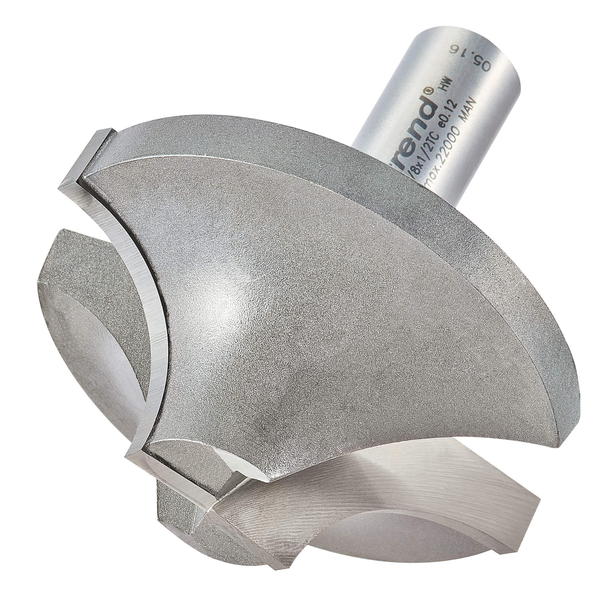 Image of Trend Ovolo Rounding Over Router Cutter 60mm 27mm 1/2"