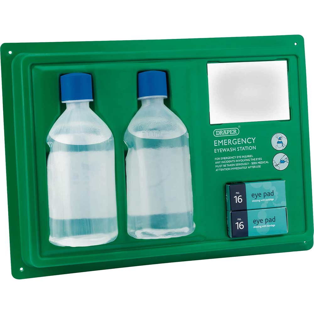 Photo of Draper Emergency Sterile Eye Wash Station