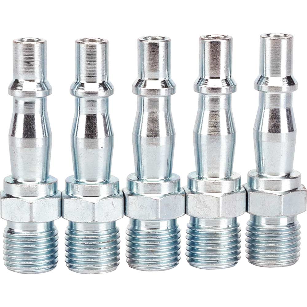 Photo of Draper Air Line Coupling Screw Adaptors Bsp Male Thread 1/4