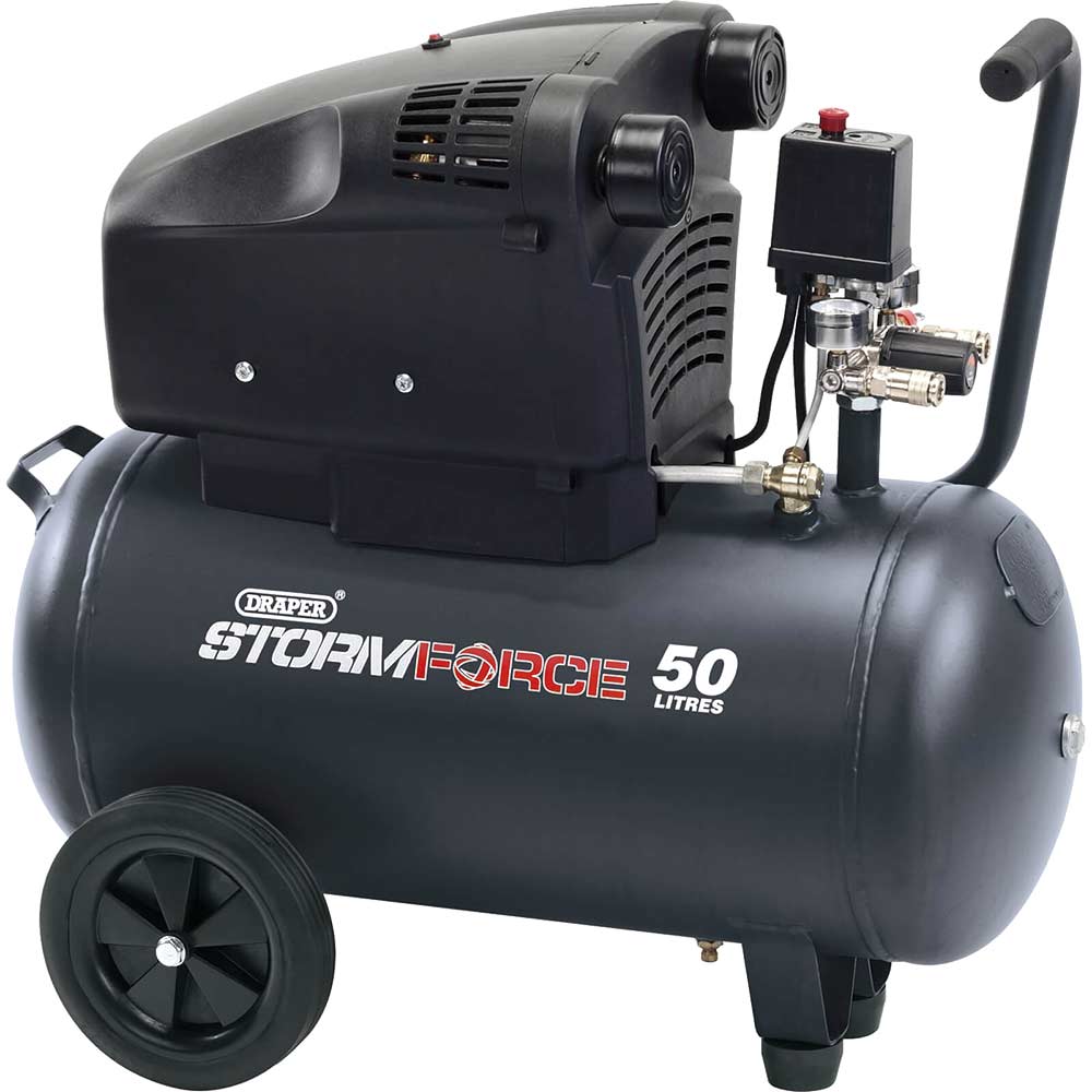 Photo of Draper Da50 Storm Force Air Compressor 50 Litre 240v