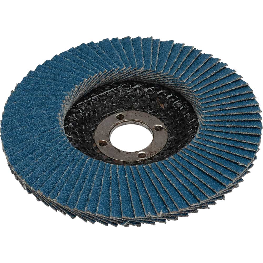 Photo of Draper Zirconium Oxide Flap Discs 100mm 80g Pack Of 1
