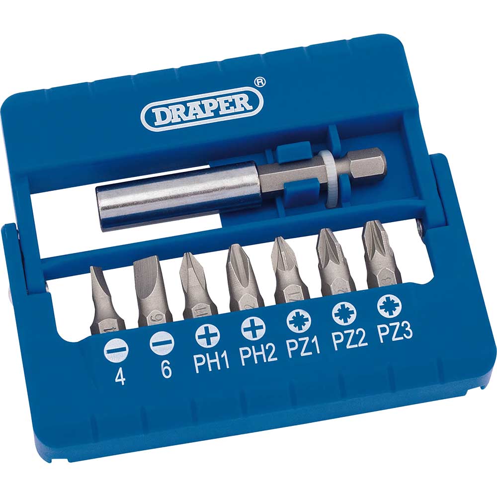 Photo of Draper 8 Piece Screwdriver And Magnetic Bit Set
