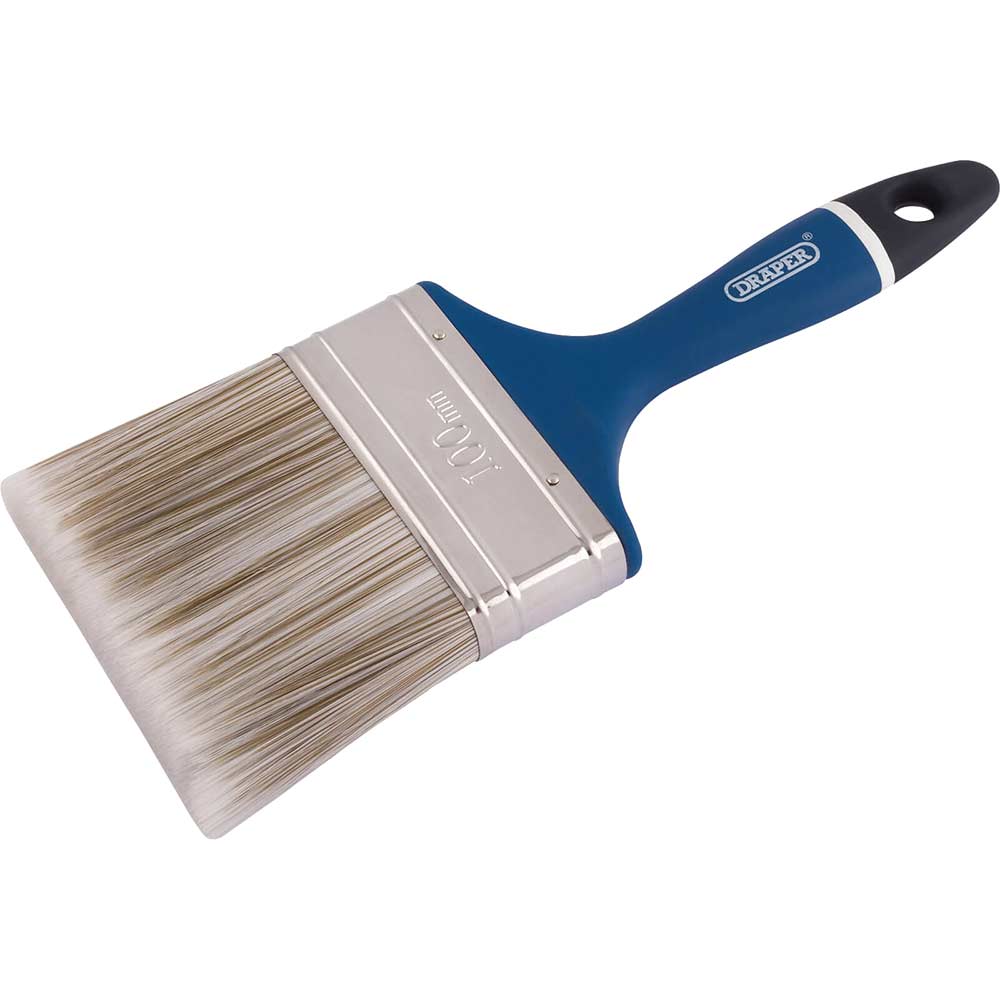 Photo of Draper Soft Grip Handle Paint Brush 100mm