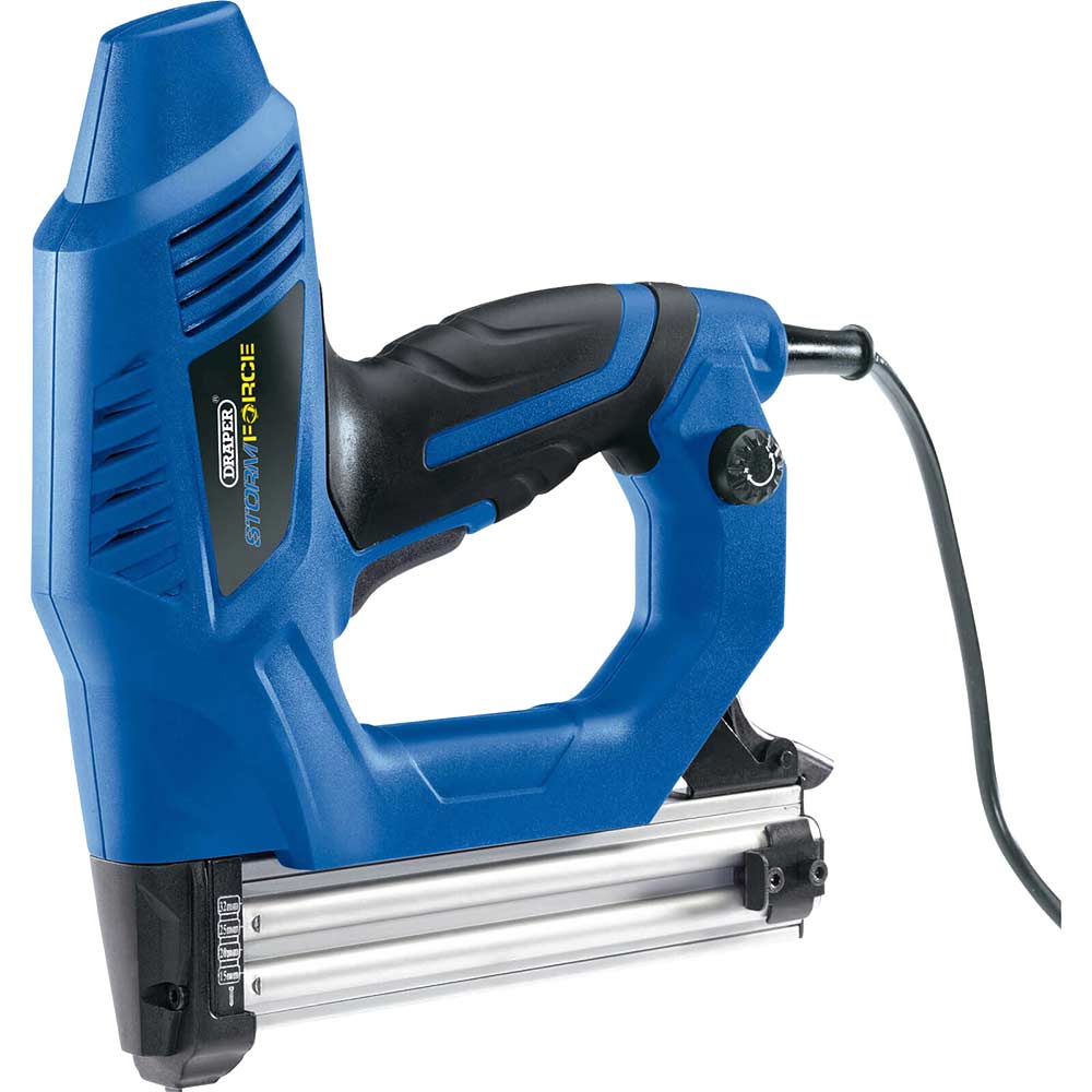 Draper Storm Force Heavy Duty Electric Stapler Nailer Kit Nail
