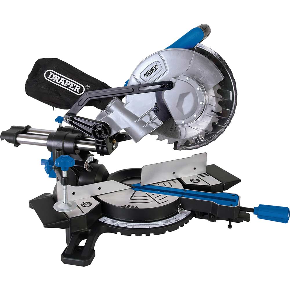 Draper SMS210B Sliding Compound Mitre Saw 210mm 240v