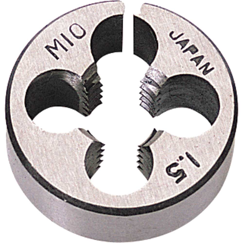 Image of Draper Coarse Circular Die Metric M10 1"