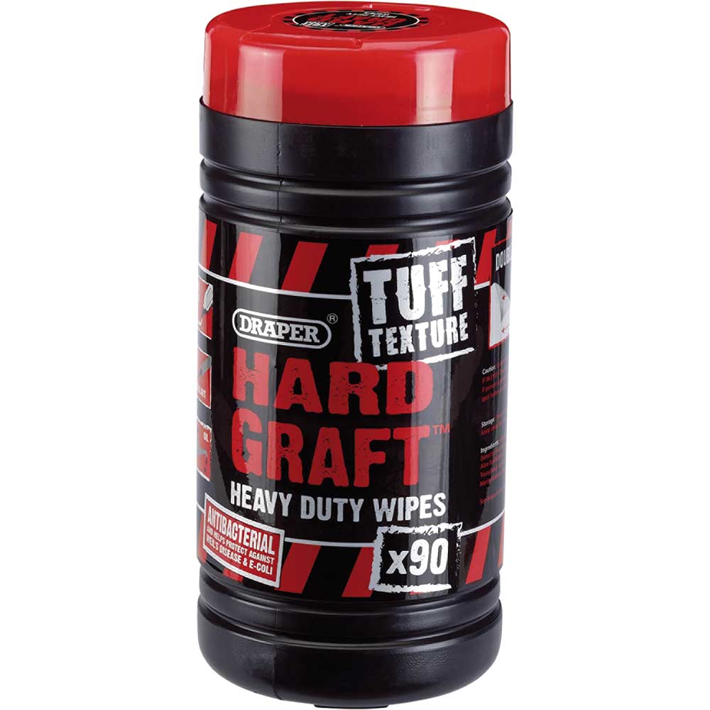 Photo of Draper Hard Graft Cleaning Wipes Pack Of 90