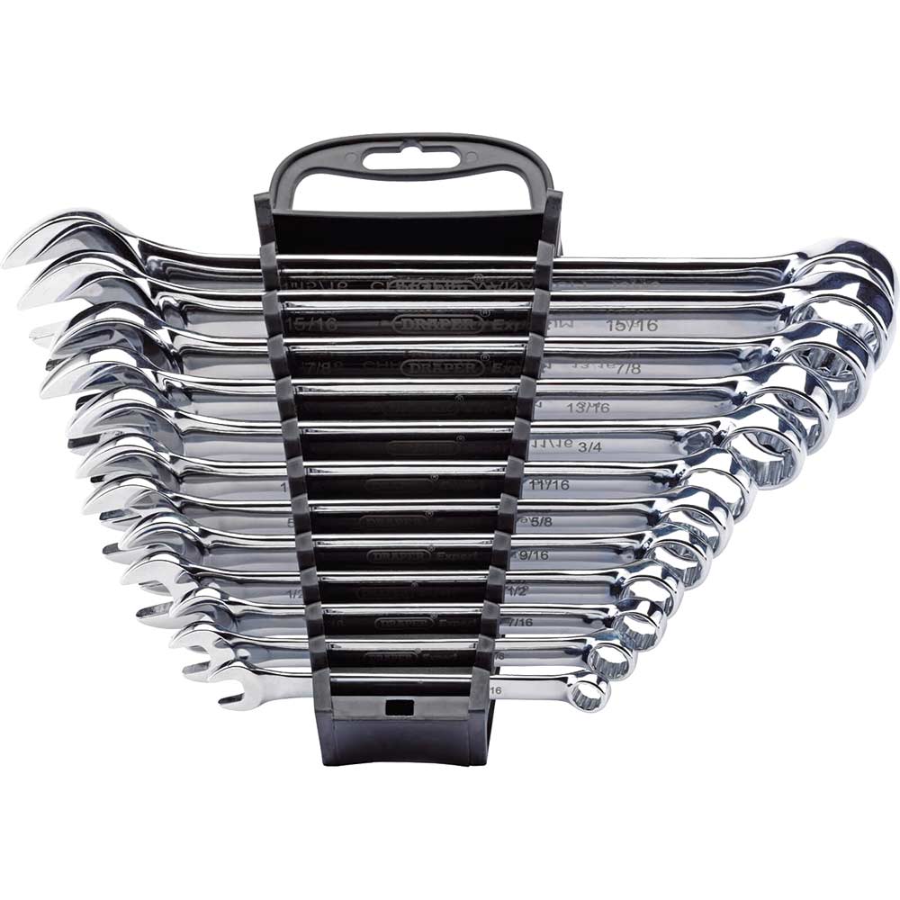 Photo of Draper 12 Piece Imperial Combination Spanner Set