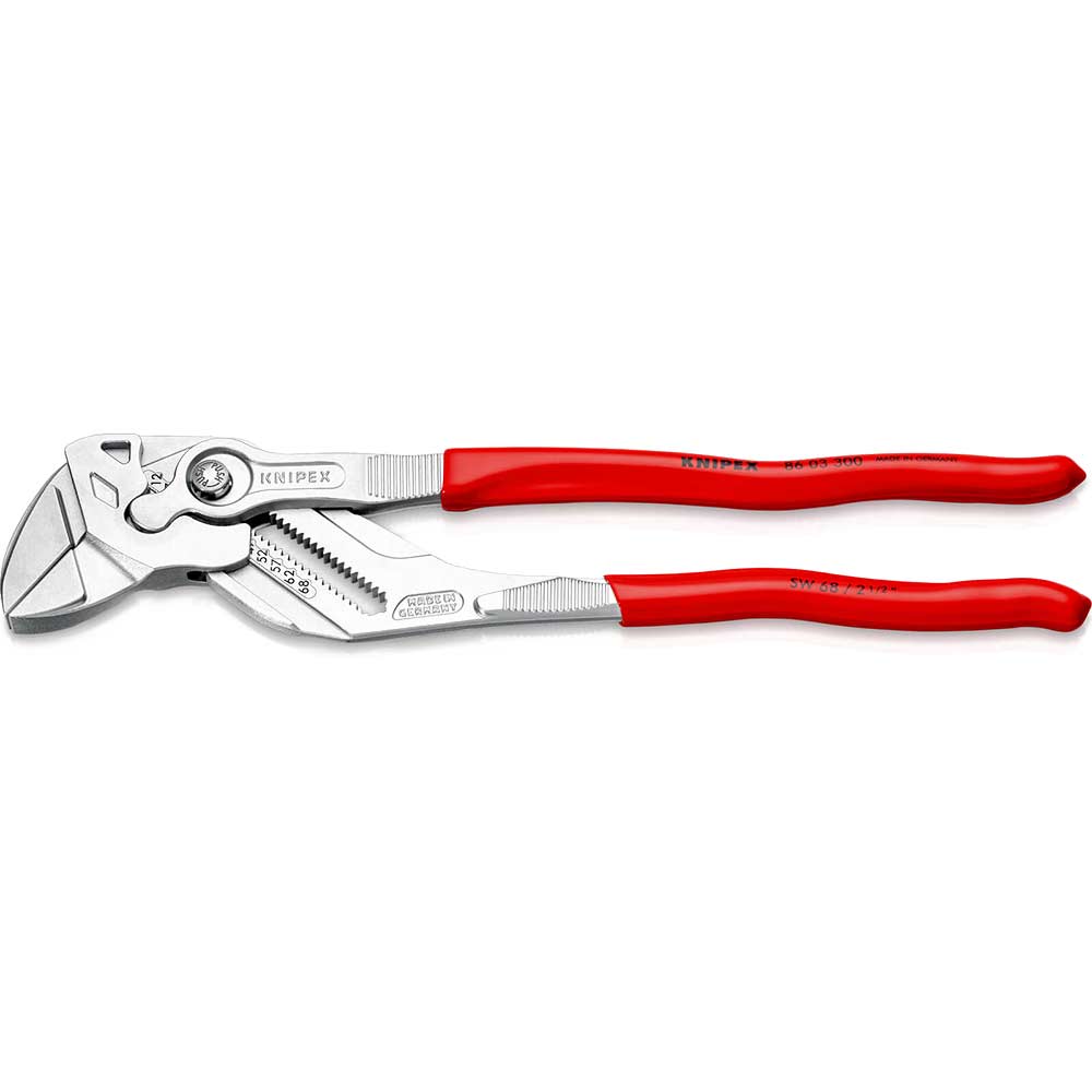 Photo of Knipex 86 03 Chrome Plier Nut Wrenches 300mm