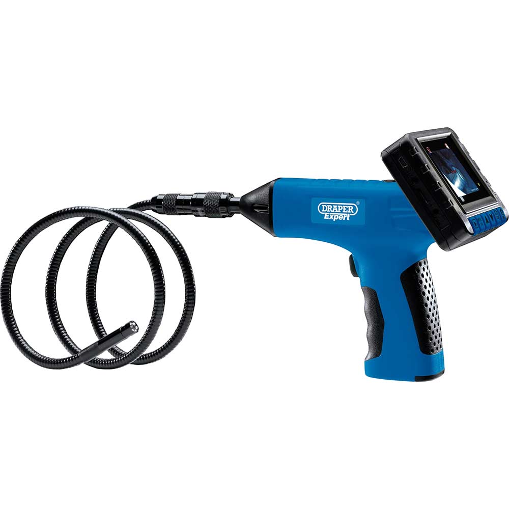 Image of Draper Rechargeable Pistol Grip Boroscope Inspection Camera