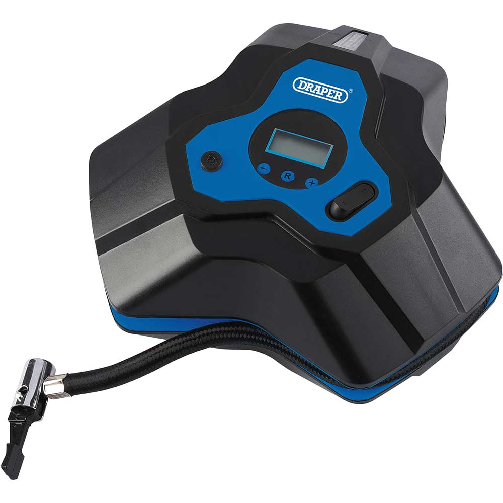 Photo of Draper 12v Mini Digital Gauge Air Compressor 12v
