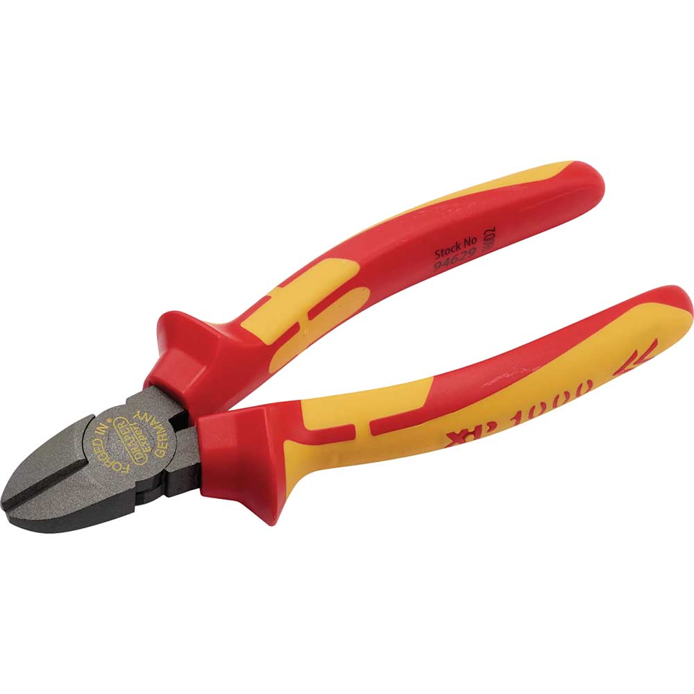 Photo of Draper Xp1000 Vde Insulated Diagonal Side Cutters 160mm