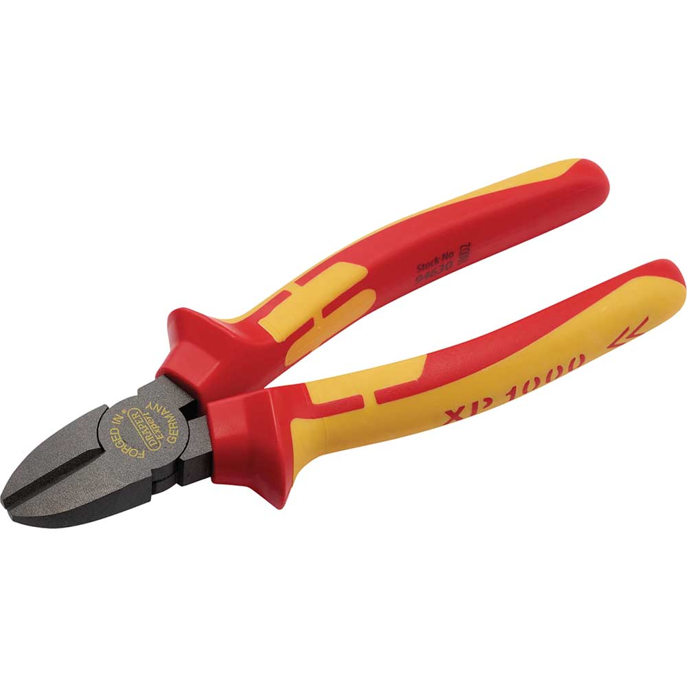 Photo of Draper Xp1000 Vde Insulated Diagonal Side Cutters 180mm