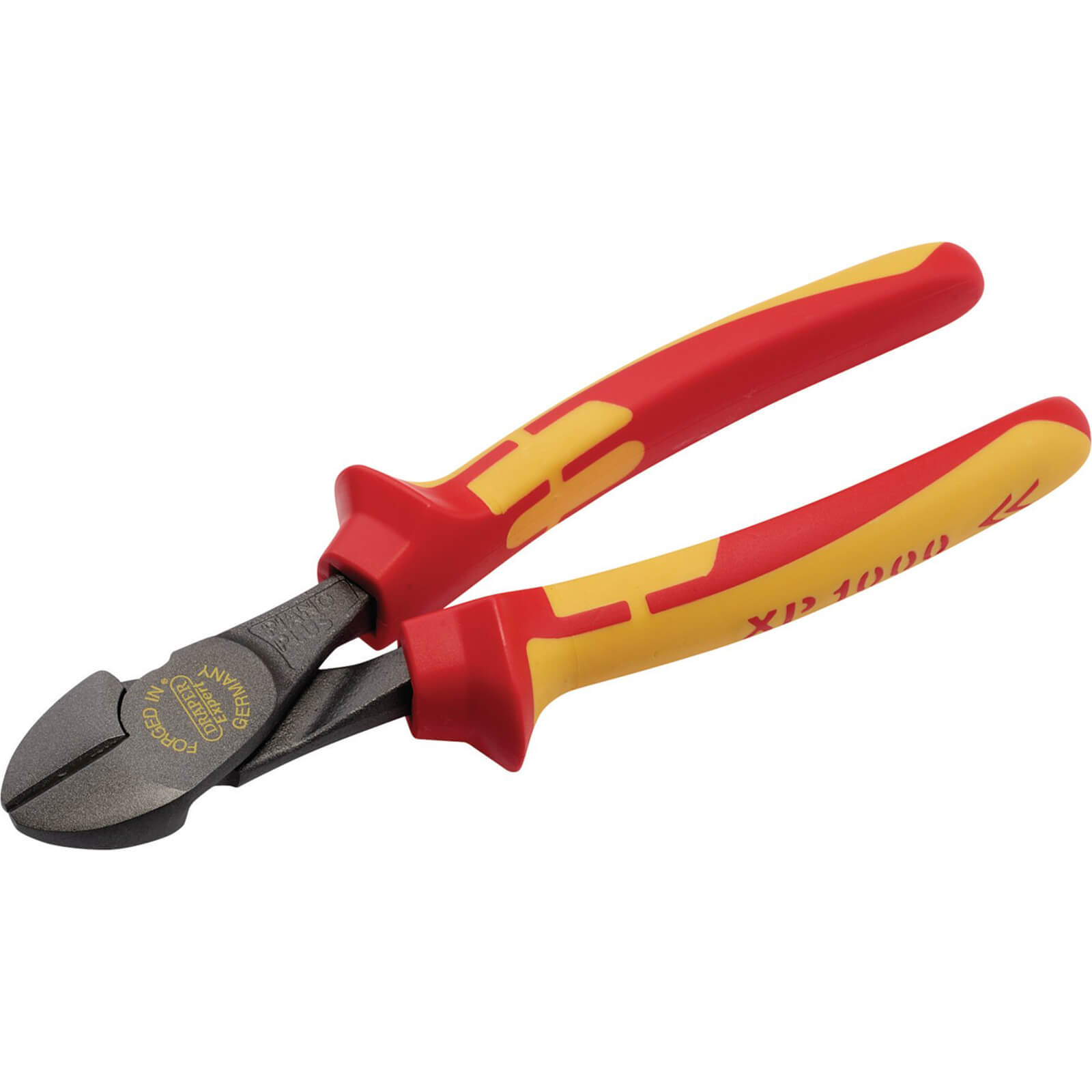 Photo of Draper Xp1000 Vde Insulated High Leverage Side Cutters 200mm