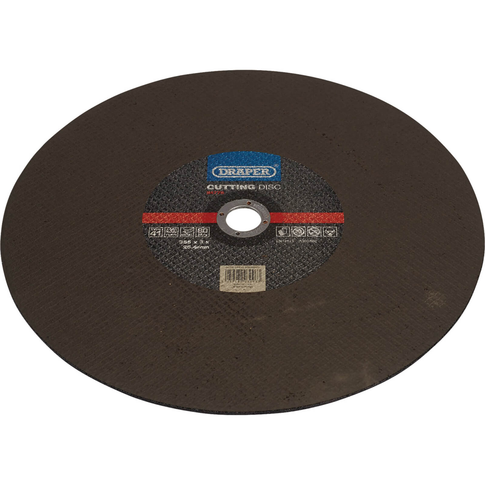 Draper Metal Cutting Disc 355mm 3mm 25.4mm